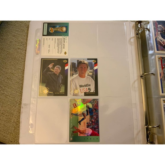 1994 Upper Deck World Cup USA Contenders Complete Set Cards #1-330 - Mia Hamm RC - Picture 4 of 14